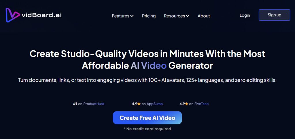 Vidboard AI Review Platform Overview | Best Free AI Tools Review