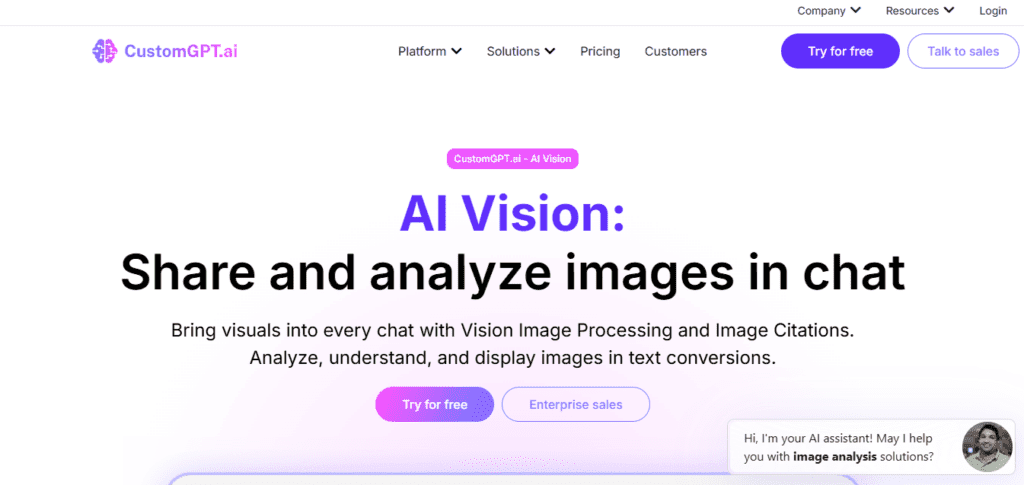 CustomGPT AI screenshot