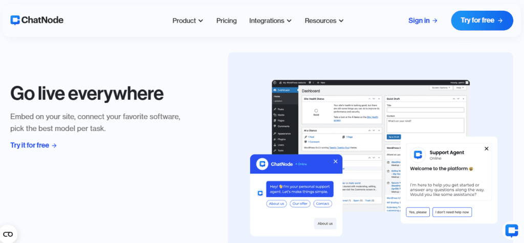 Chatnode AI screenshot