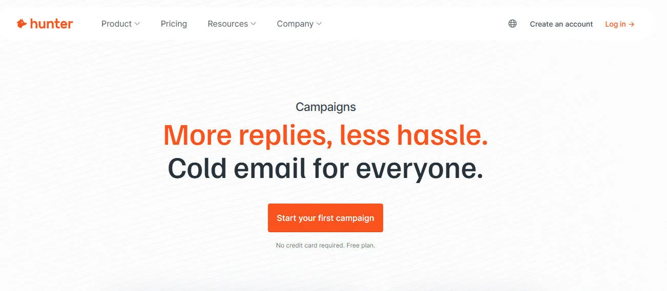 Hunter.io Cold Email AI Features Platform Overview | Best Free AI Tools Team Review