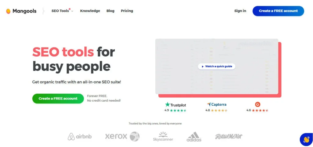 Mangools AI Review Platform Overview | Best Free AI Tools Review