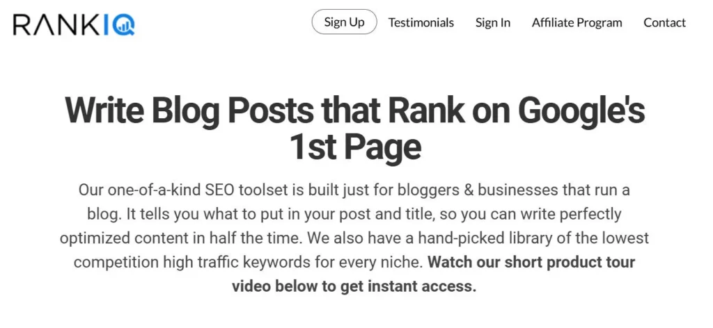 RankIQ AI Review Platform Overview | Best Free AI Tools Review
