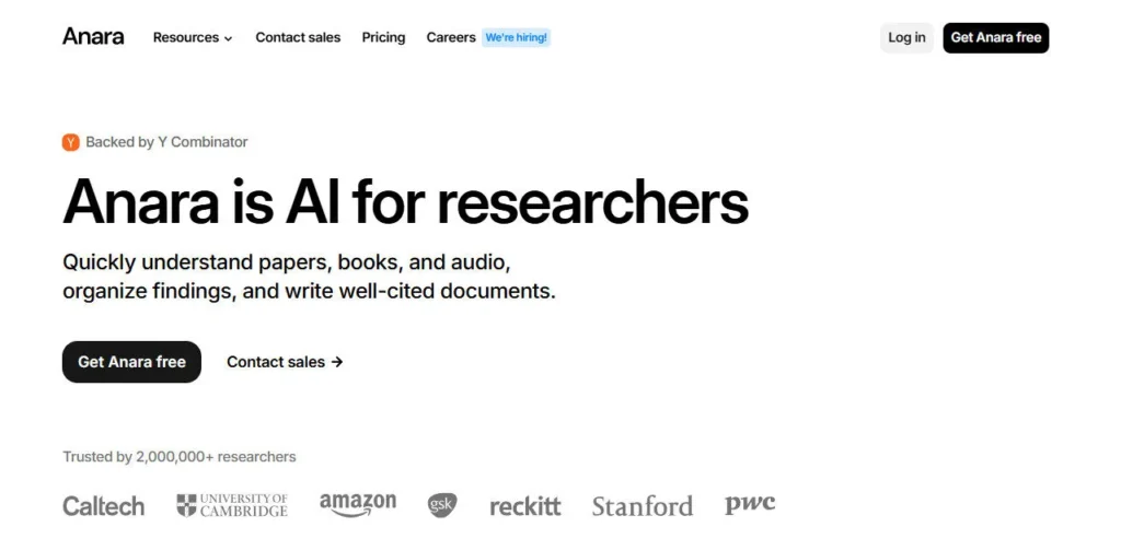 Anara AI Review Platform Overview | Best Free AI Tools Review