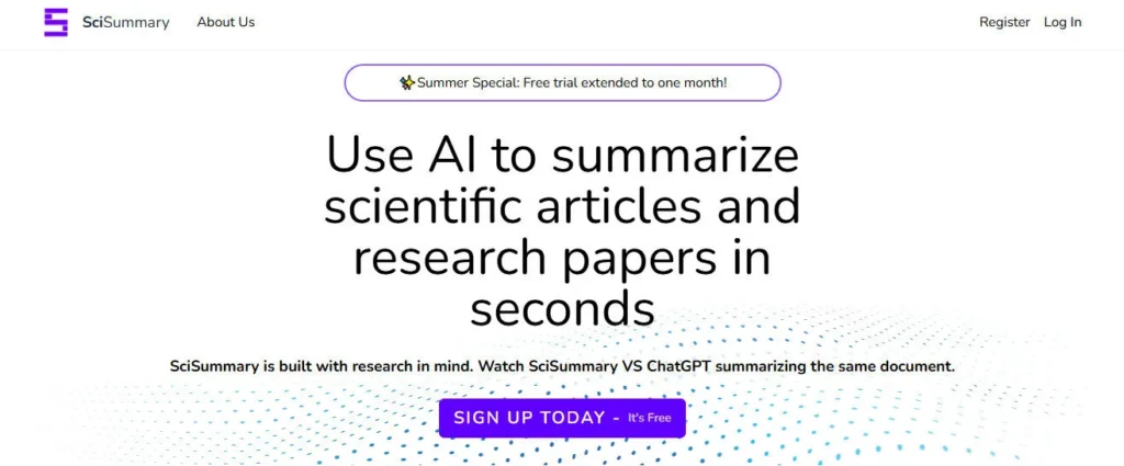 SciSummary AI Review Platform Overview | Best Free AI Tools Review