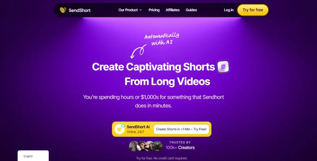 Sendshort AI Review Platform Overview | Best Free AI Tools Review