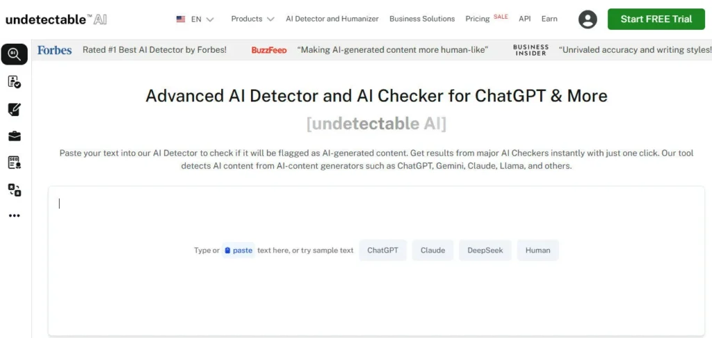 Undetectable AI Review Platform Overview | Best Free AI Tools Review