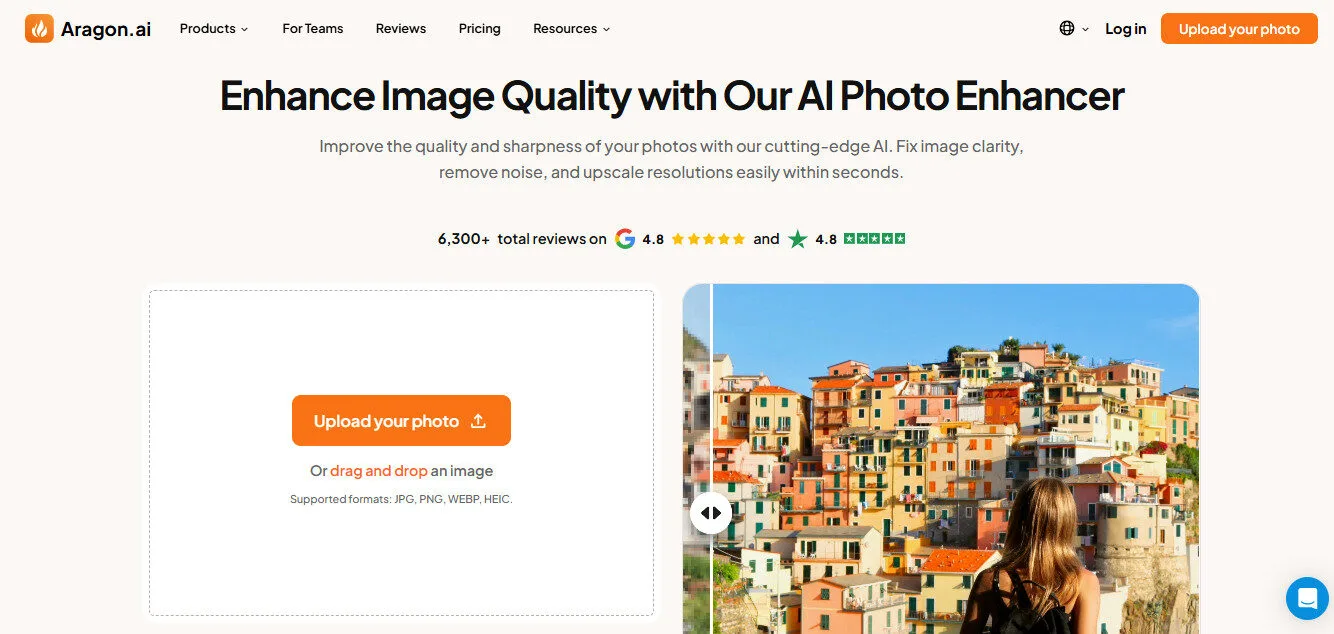 Aragon AI Enhance Image Quality with AI Features Platform Overview | Best Free AI Tools Team Review