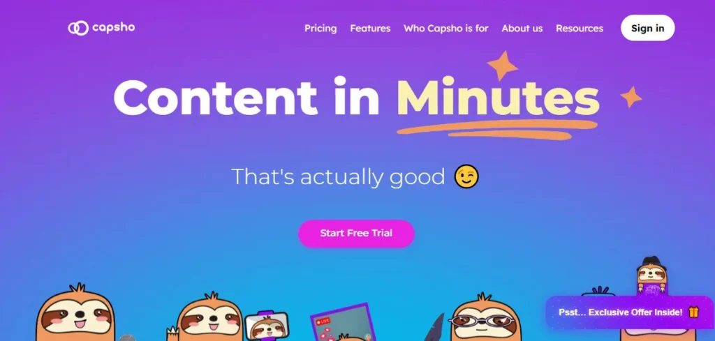 Capsho AI Review Platform Overview | Best Free AI Tools Review