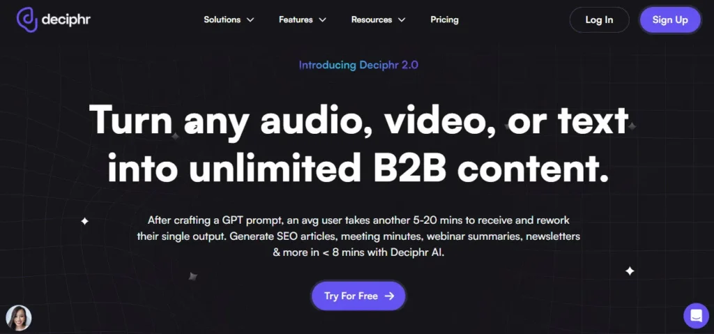 Deciphr AI Review Platform Overview | Best Free AI Tools Review