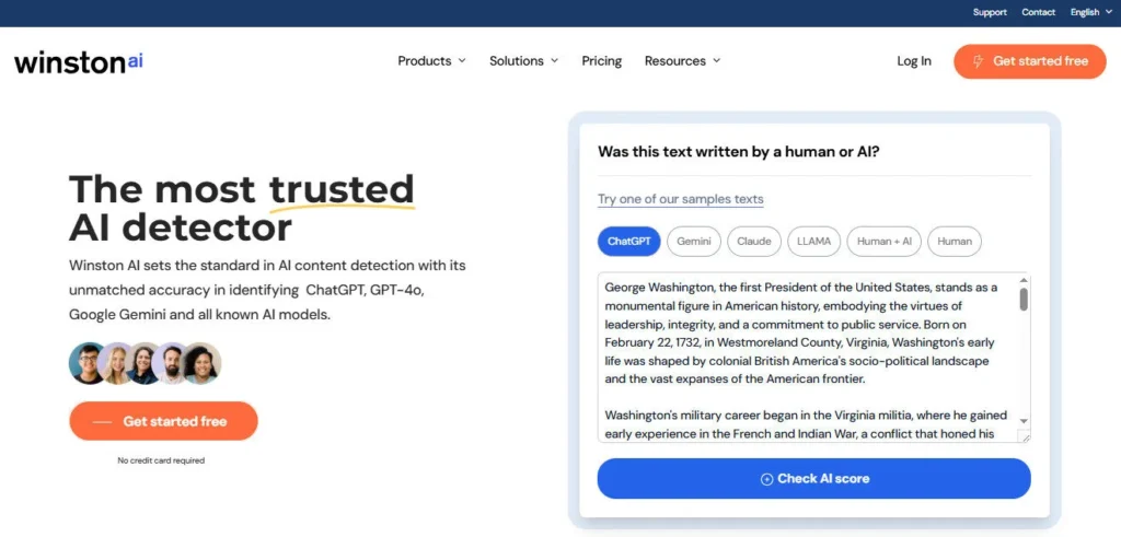 Winston AI Review Platform Overview | Best Free AI Tools Review