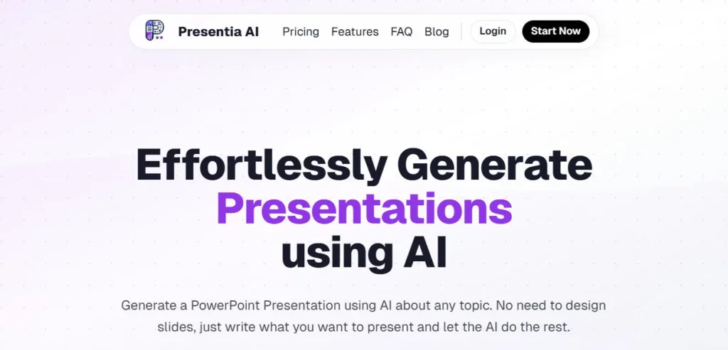 Presentia AI Review Platform Overview | Best Free AI Tools Review
