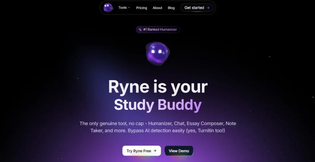 Ryne AI Review Platform Overview | Best Free AI Tools Review