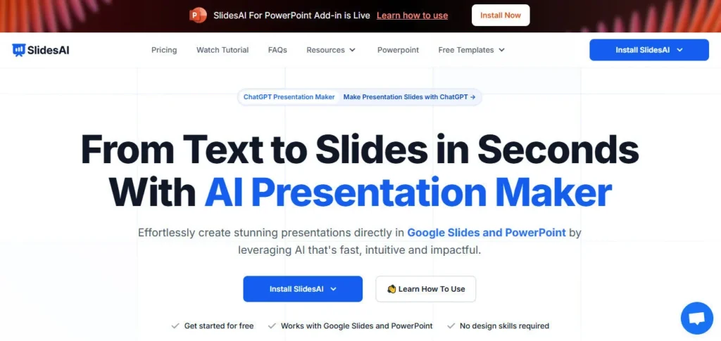 Slides AI Review Platform Overview | Best Free AI Tools Review
