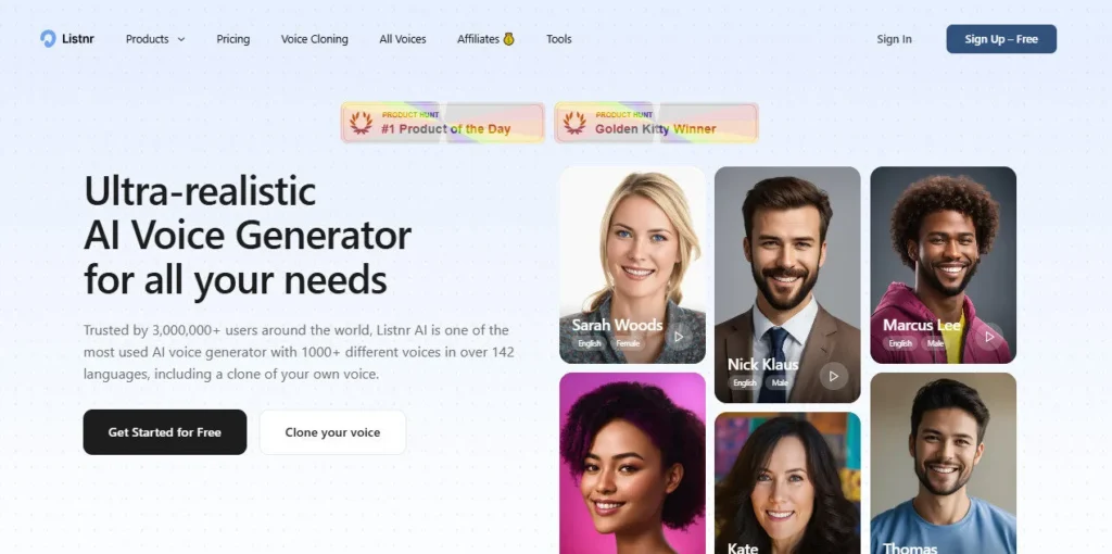 Listnr AI Review Platform Overview | Best Free AI Tools Review