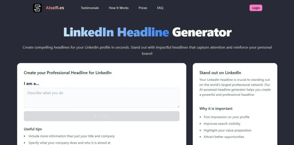 AISelfi.es screenshot