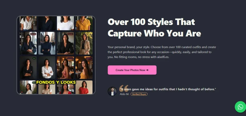 AISelfi.es screenshot