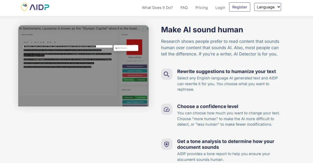 AIDetector Pro screenshot