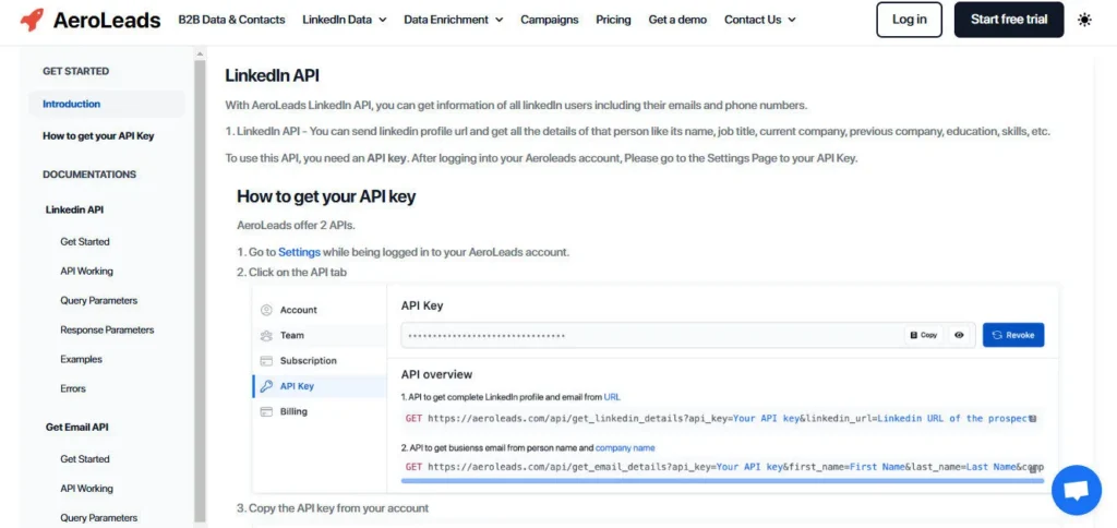 AeroLeads screenshot