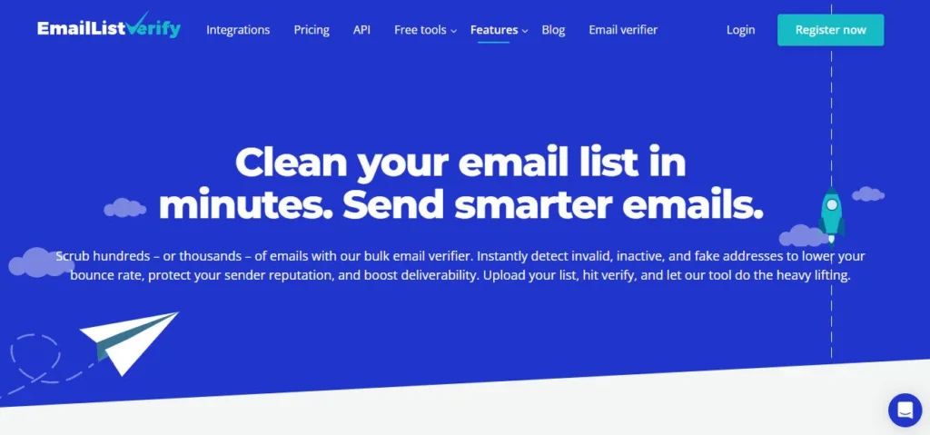 EmailListVerify screenshot