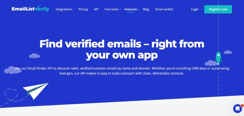 EmailListVerify screenshot