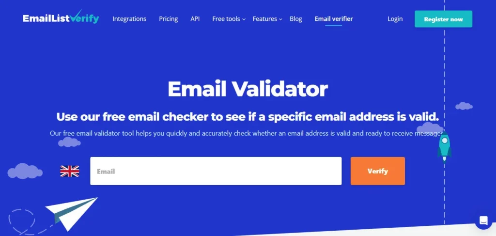 EmailListVerify screenshot