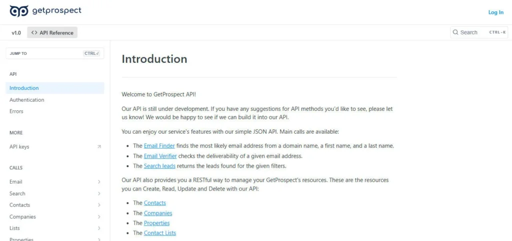 GetProspect screenshot