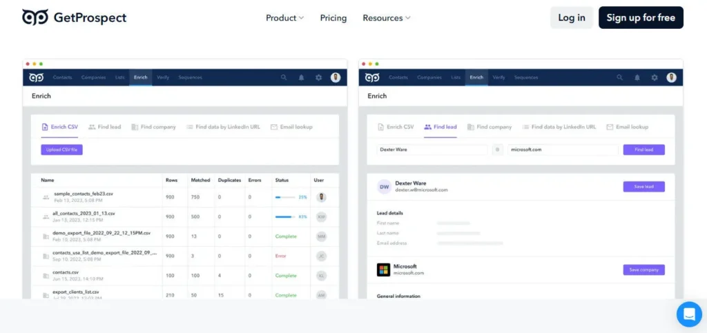GetProspect screenshot