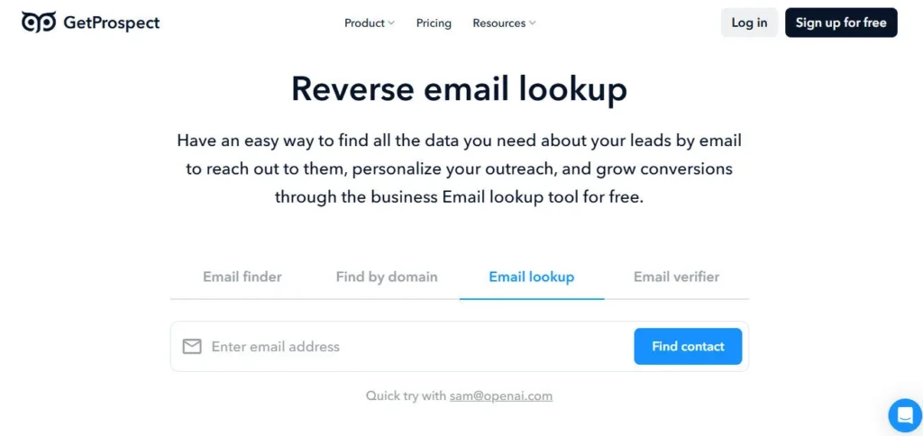 GetProspect screenshot