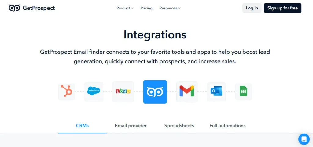 GetProspect screenshot
