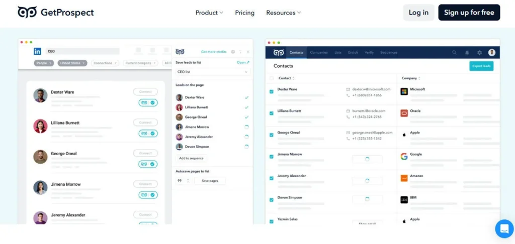 GetProspect screenshot