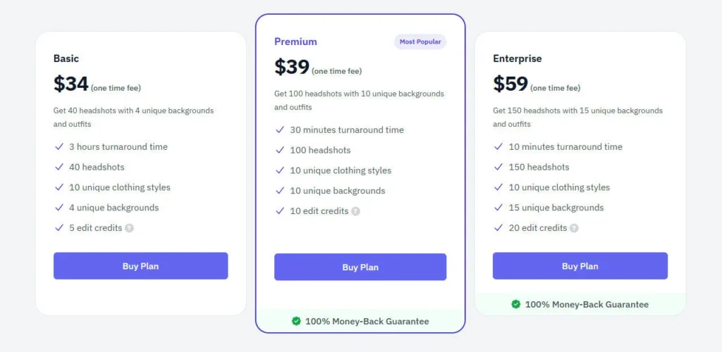 HeadshotPhoto.io screenshot