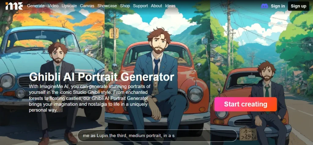 ImagineMe screenshot