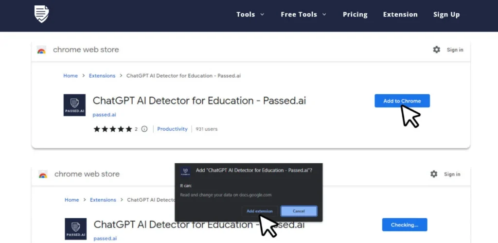 Passed.AI screenshot