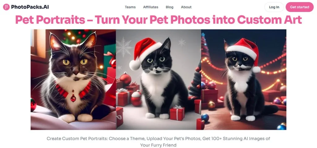 PhotoPacks.AI screenshot