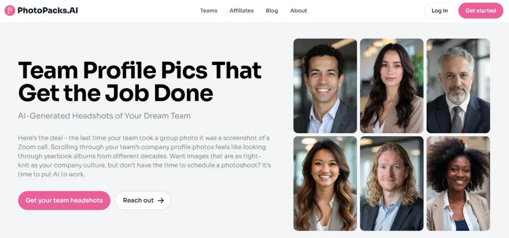 PhotoPacks.AI screenshot