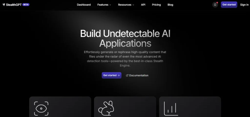 StealthGPT screenshot