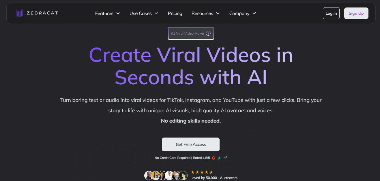 Zebracat AI Review Platform Overview | Best Free AI Tools Review