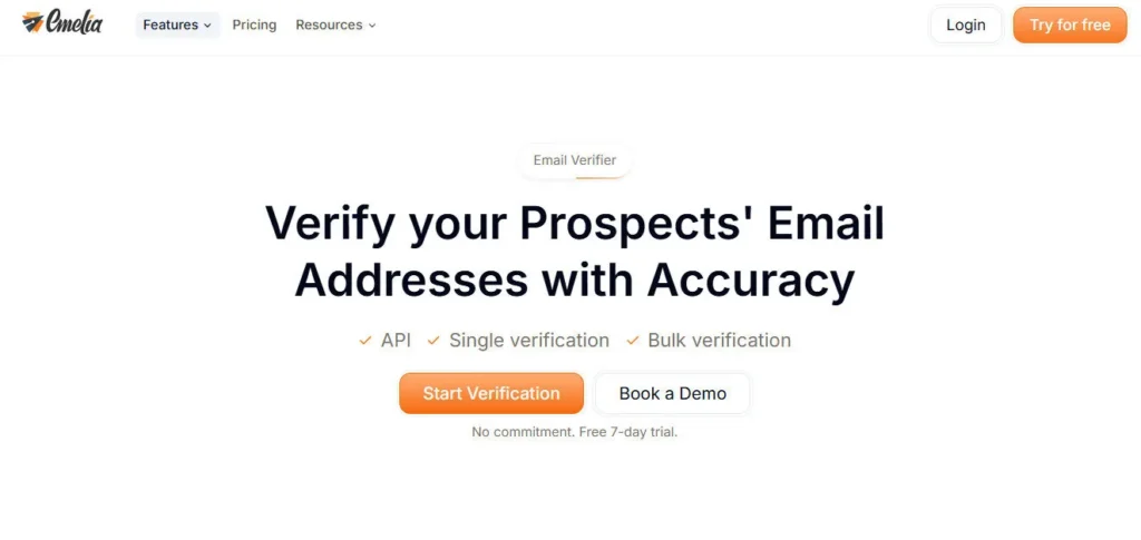 Emelia.io screenshot