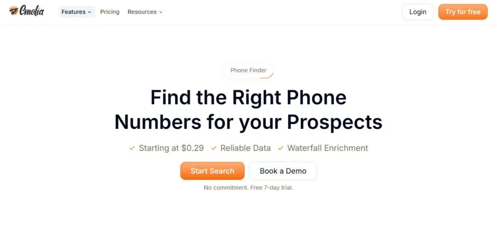 Emelia.io screenshot