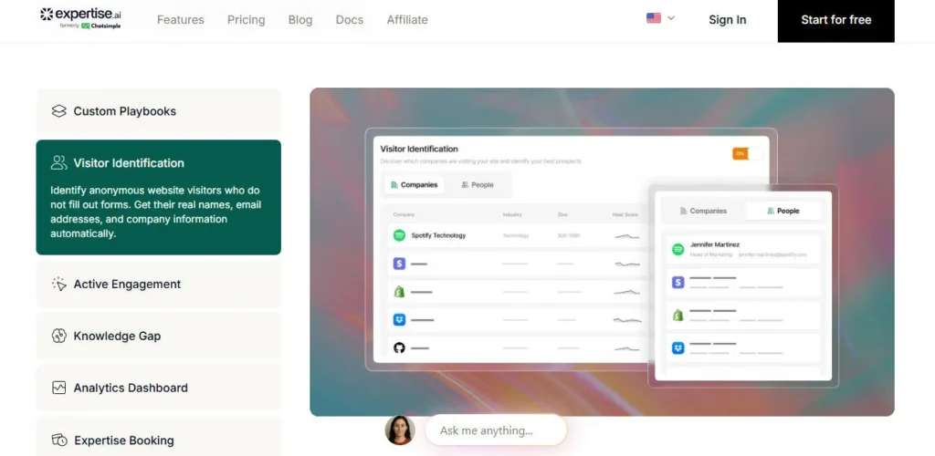 Expertise AI screenshot