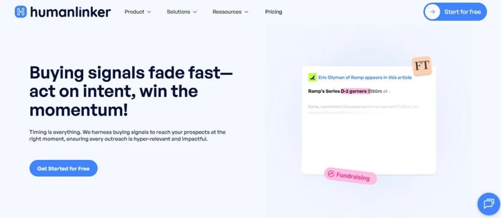 Humanlinker screenshot