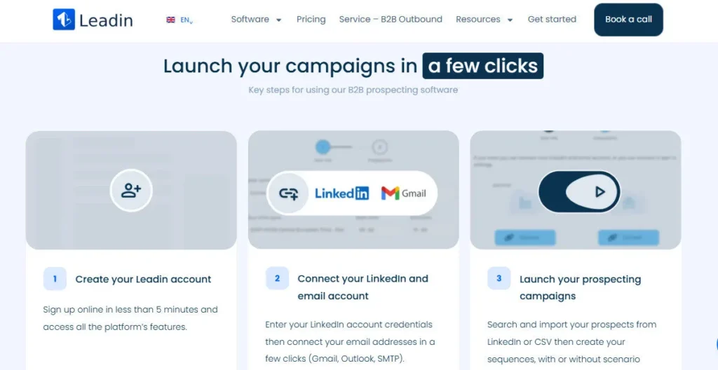 Leadin.fr screenshot