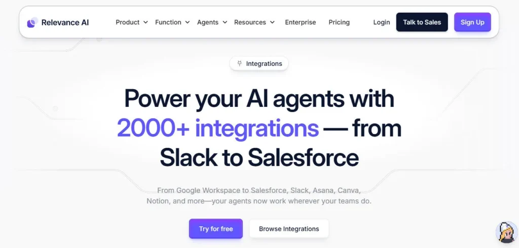 Relevance AI screenshot