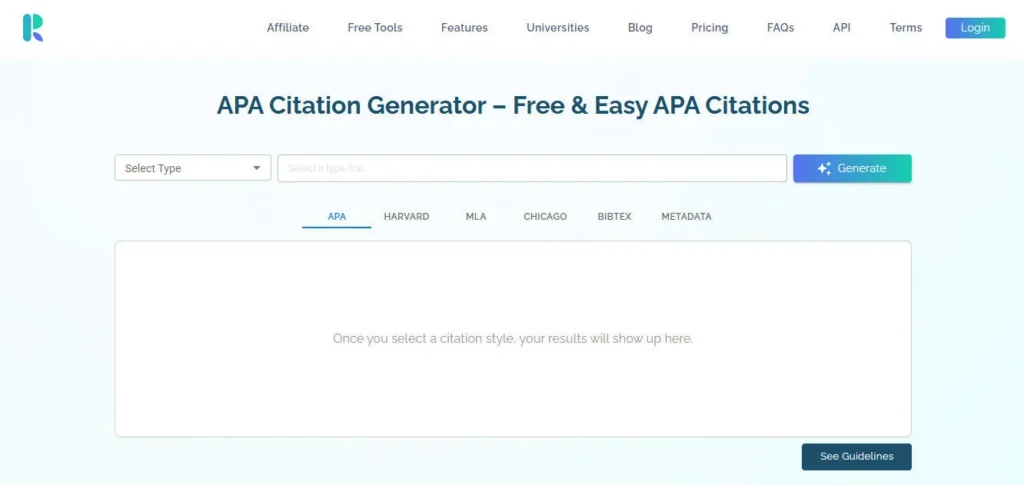 ResearchPal screenshot