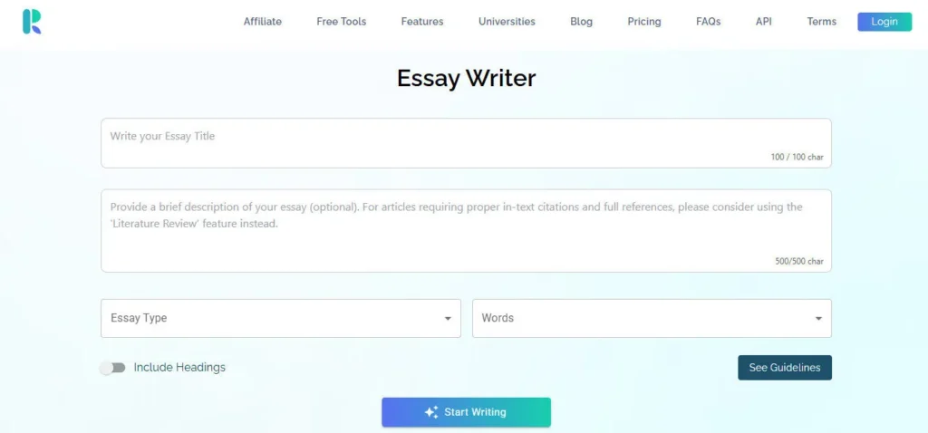 ResearchPal screenshot