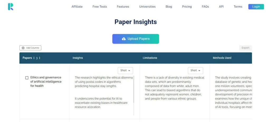 ResearchPal screenshot