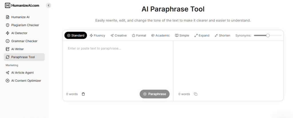 HumanizeAI screenshot
