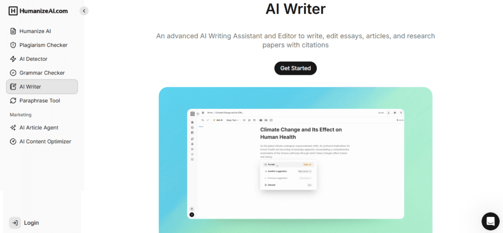 HumanizeAI screenshot