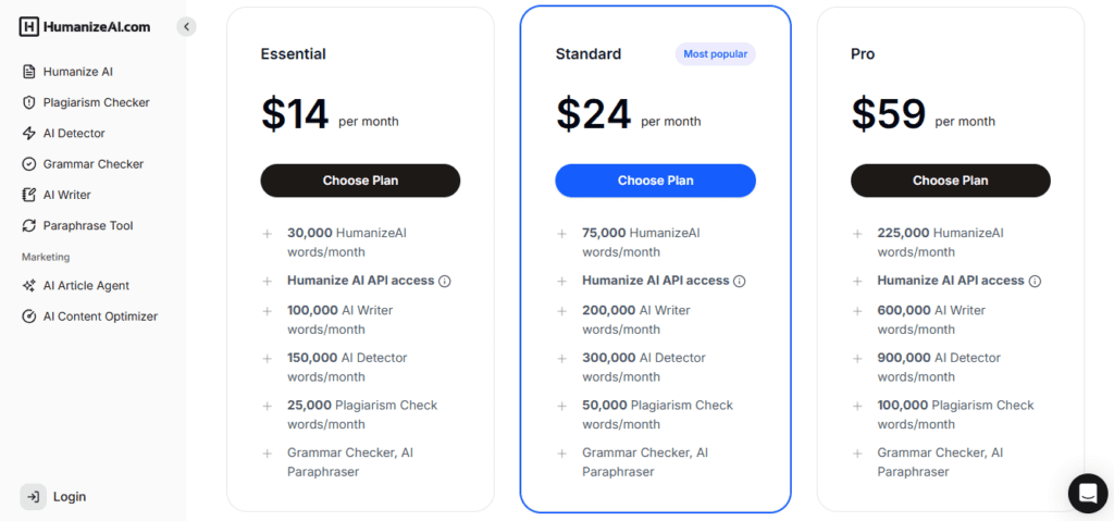 HumanizeAI screenshot