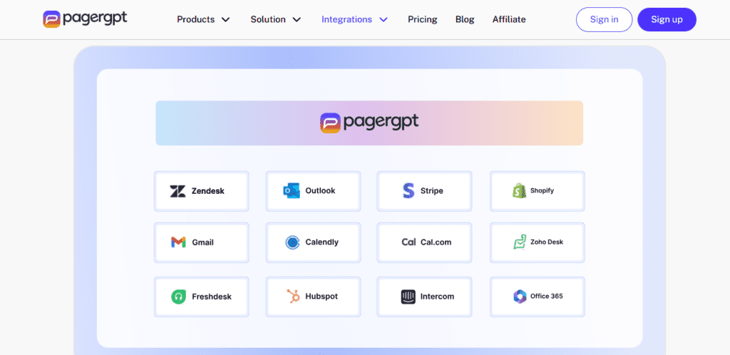Pagergpt AI screenshot